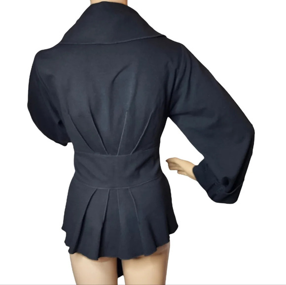 Theory ponte attached waist tie button up jacket - Picture 12 of 17